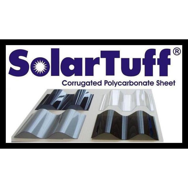 ATAP POLYCARBONATE GELOMBANG SOLARTUFF