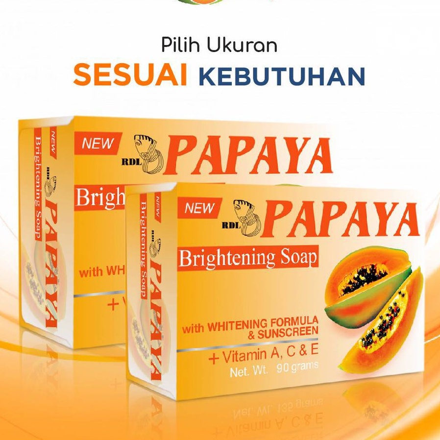 SABUN PEPAYA + SUNSCREEN MAMAYA ORIGINAL/ SABUN PEPAYA BPOM