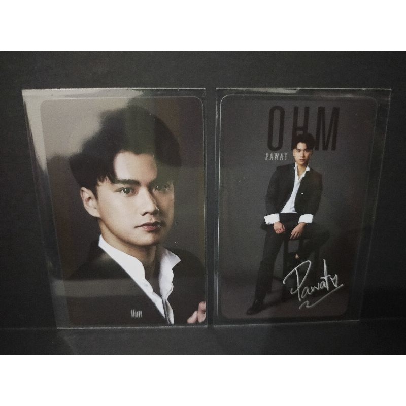 OFFICIAL SIGNATURE PHOTOCARD OHM PAWAT GMMTV