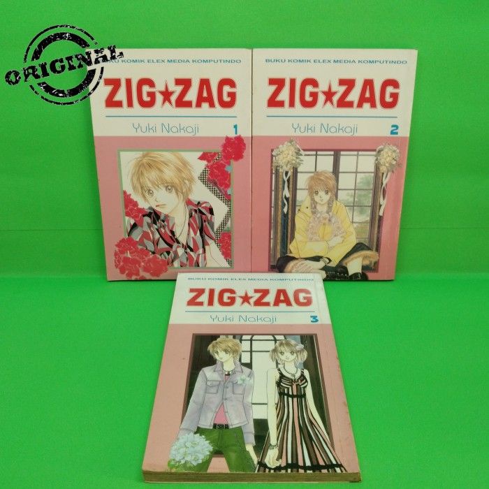 KOMIK Zig Zag 1-3 Yuki Nakaji