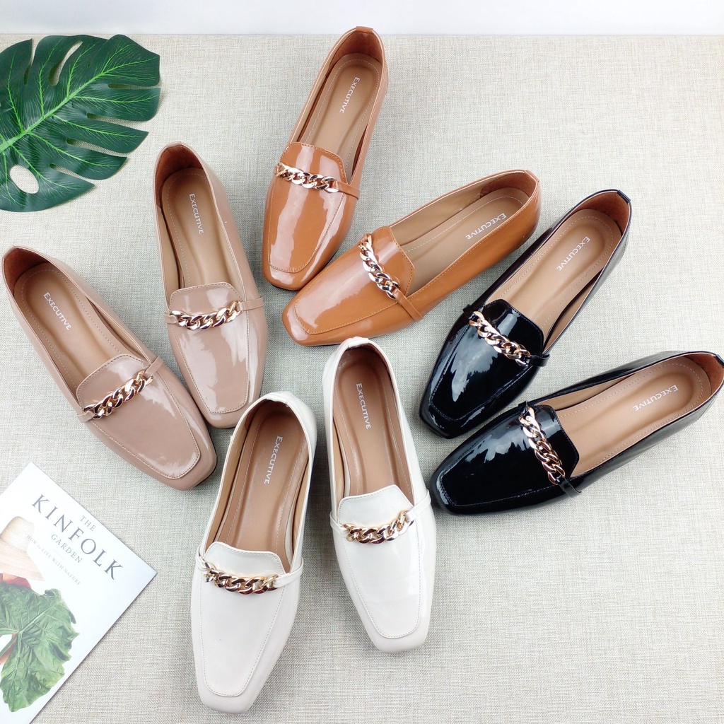 EXECUTIVE - Pricillia Flat Shoes Wanita 2 cm