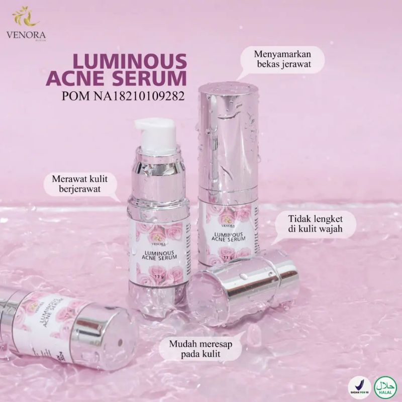 Luminous Acne Serum Venora skincare