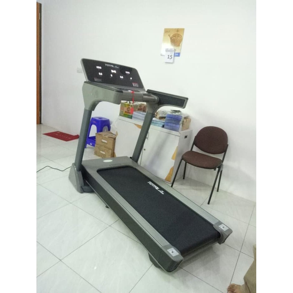Alat fitnes olahraga Treadmil electric auto inline mesin 3HP TL166