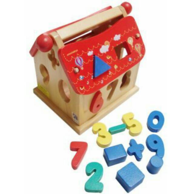 Mainan Edukatif - Rumah Angka Omocha