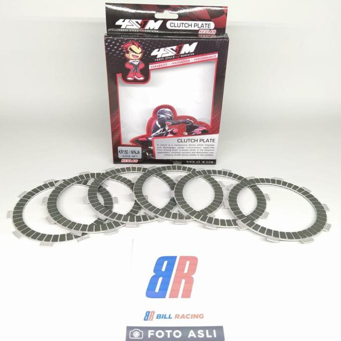 Kampas Kopling 4S1M Ninja R Rr Kevlar Racing Bill14 Juara