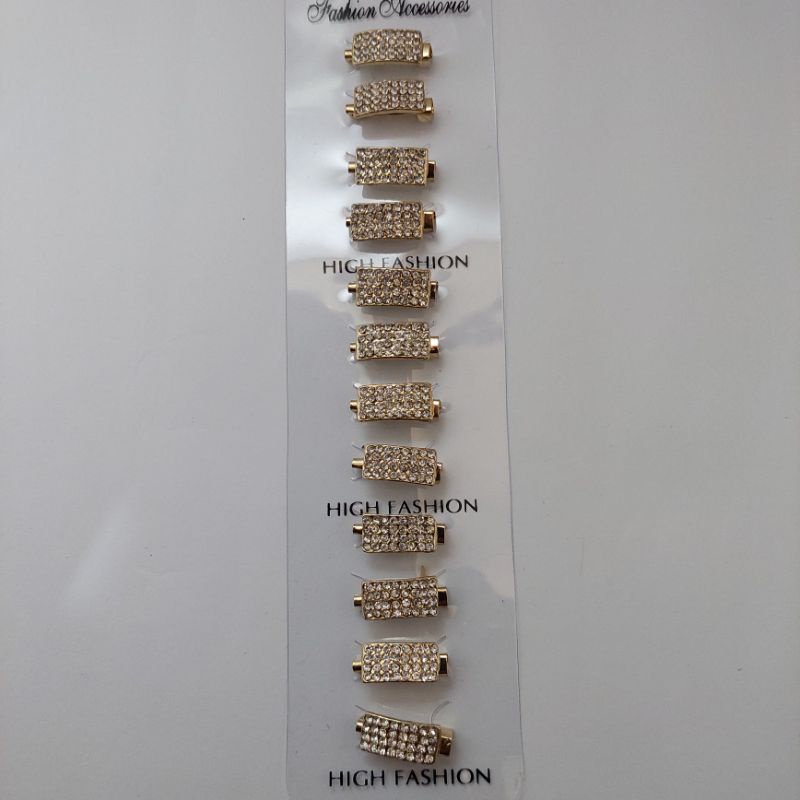 BROS DAGU Kecil Mungil Hijab Full Mata Korea Aksesoris Wanita Muslim-Kuning D