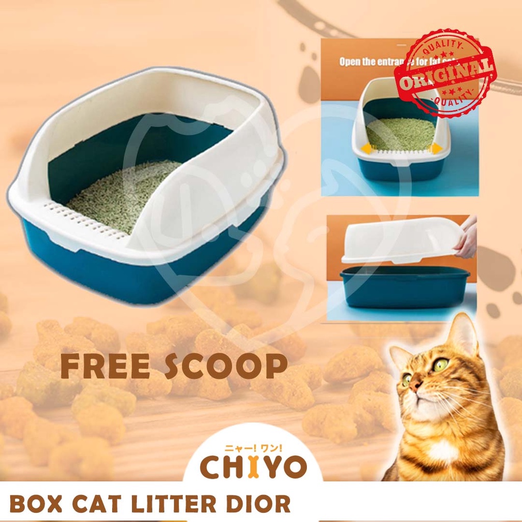 TEMPAT PASIR KUCING &quot;DIOR&quot; CAT LITTER