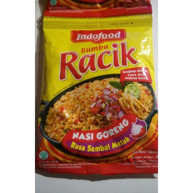 

Racik bumbu nasi goreng