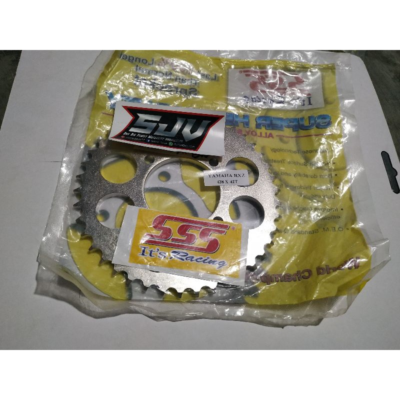 GIR / GEAR BELAKANG SSS 428 YAMAHA RXZ ( VEGA R ,ZR,Z RX S,KING JUPITER Z ,MX) TERMURAH