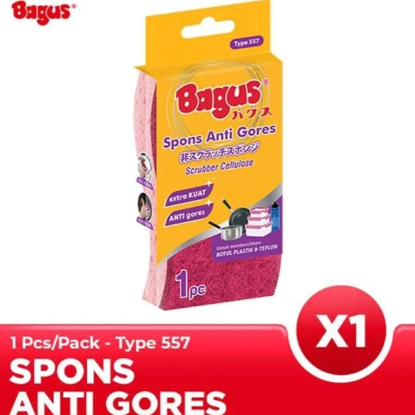 SPONGE CUCI PIRING / BAGUS SPONS ANTI GORES 557 / W-22557