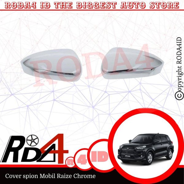 Cover Spion Mobil Raize Rocky 2021 Mirror Cover Chrome