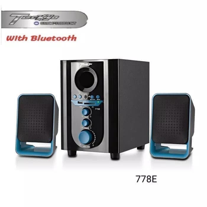 Speaker Aktif Teckyo 778E GMC Speaker bluetooth Multimedia Suara Josss