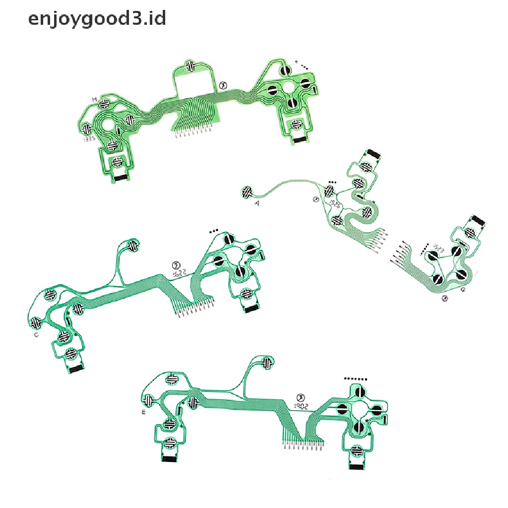 Papan Sirkuit Tombol Pita Pengganti Untuk Ps4 Pro Konduktif Film Kabel Flex