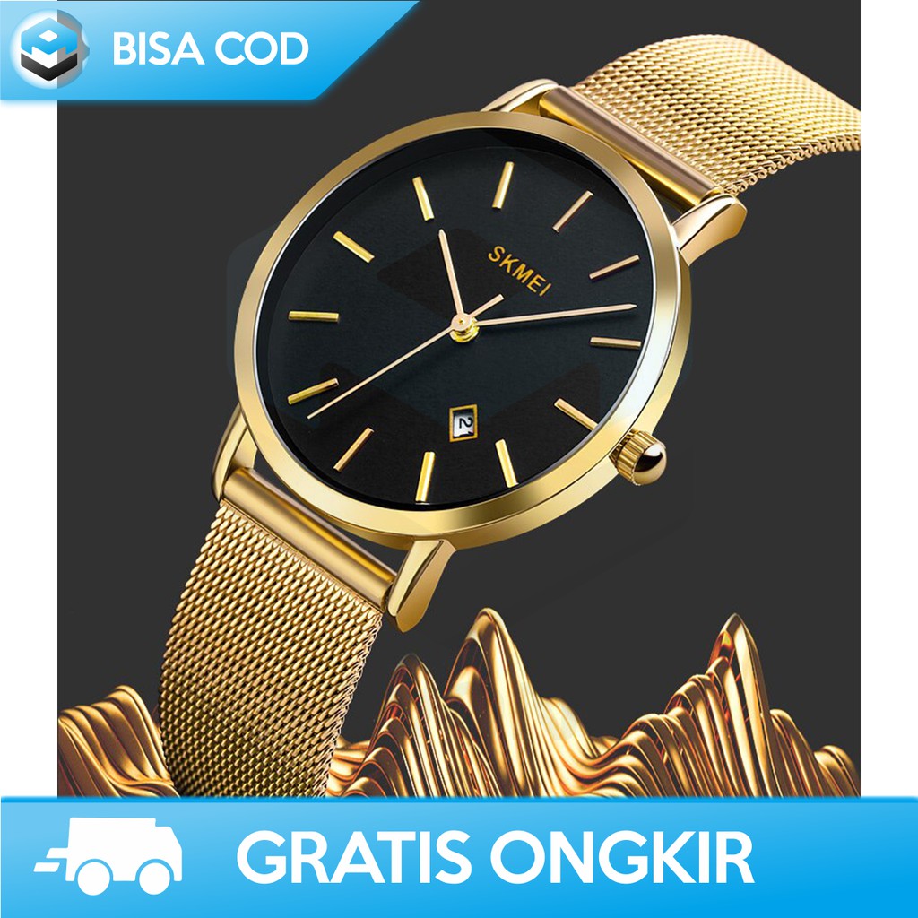 JAM TANGAN COWOK ANALOG ORIGINAL SKMEI 1530 - JAM TANGAN ANALOG PRIA ANTI AIR MURAH