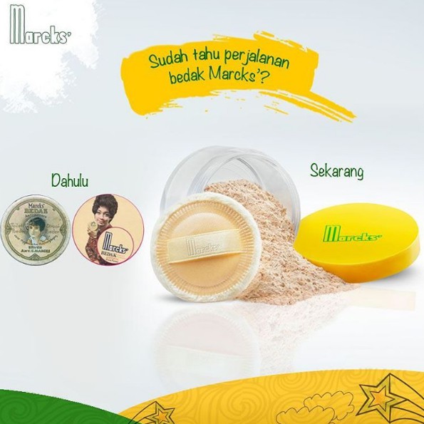 Marcks Active Beauty Powder 20g Bedak Tabur