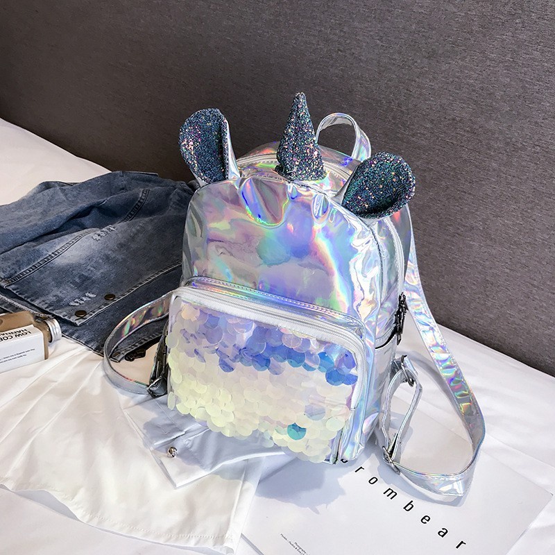 Tas ransel wanita sekolah unicorn back pack tas anak sekolah