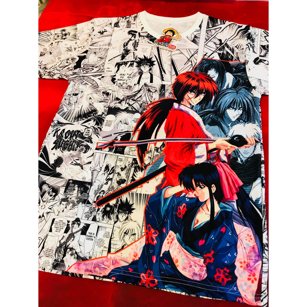 Tshirt Samurai X Battosai Fullprint