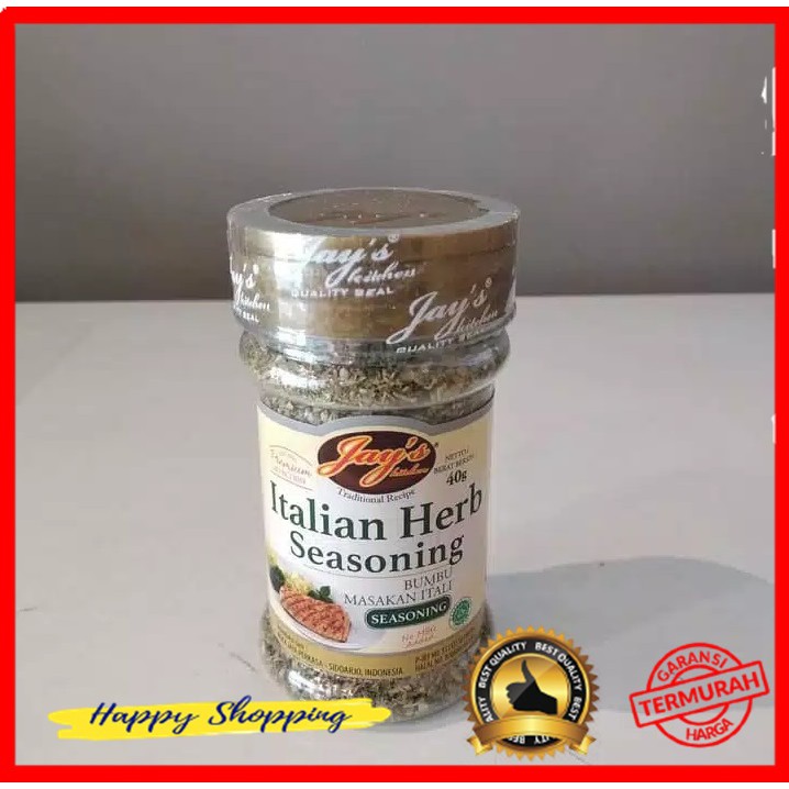 

JAY'S KITCHEN ITALIAN HERBS SEASONING 40GR