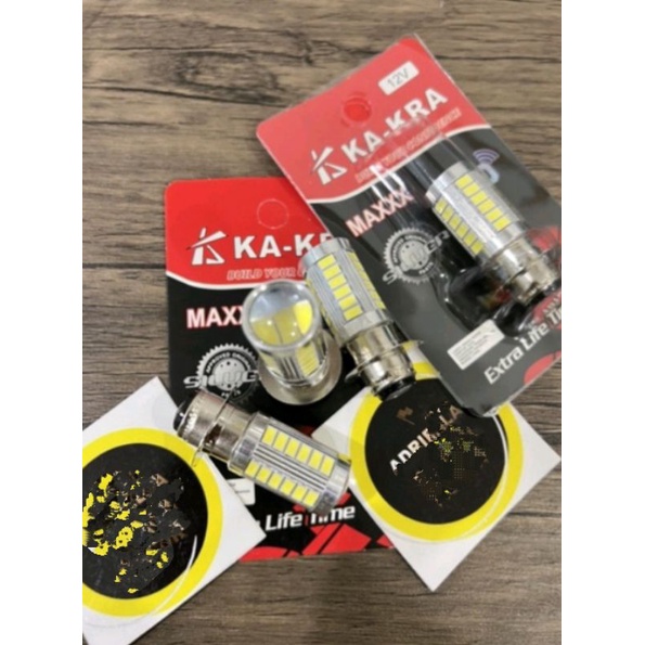 lampu depan LED 33 mata, soket H6 standar bebek dan matic