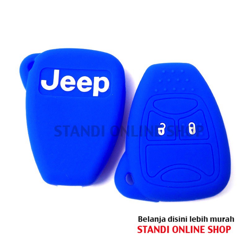 Kondom Kunci Silikon Remote Keyshirt JEEP WRANGLER