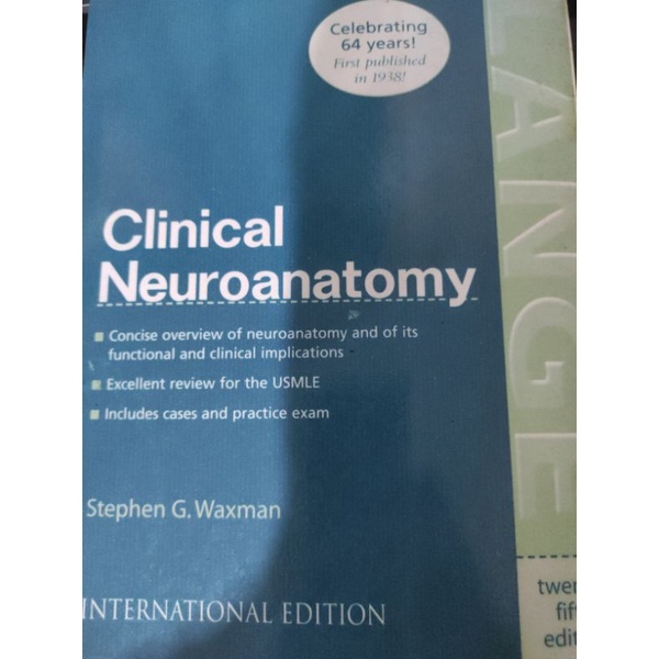 Buku Anatomi Clinical Neuroanatomy