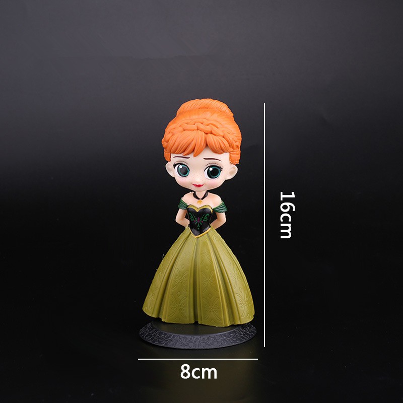 Mainan Action Figure Mini Model Disney Frozen 2 Anna Elsa Ukuran 16cm Untuk Hadiah Anak