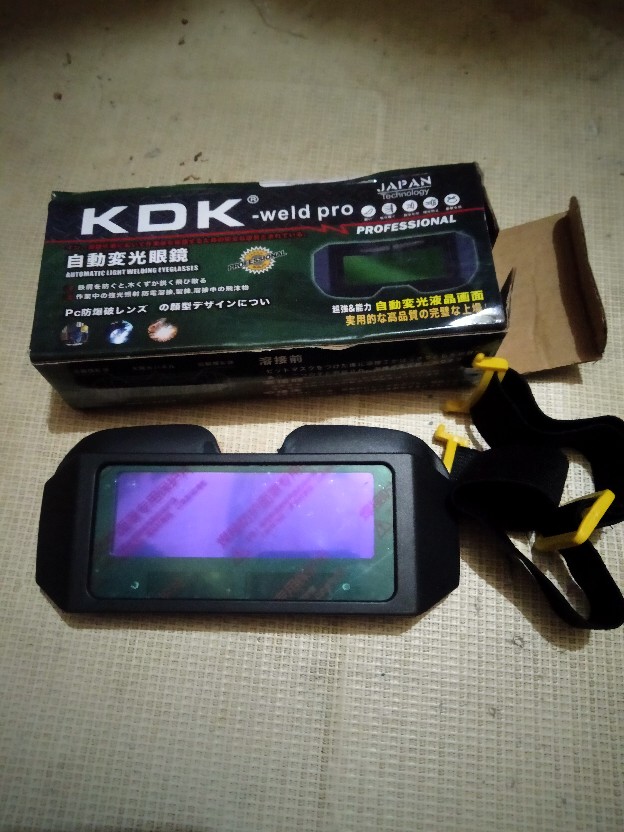 Kaca Mata Las Otomatis Kdk Japan Kacamata Las Auto Darkness Auto Dark Kaca Mata Las Auto Otomatis