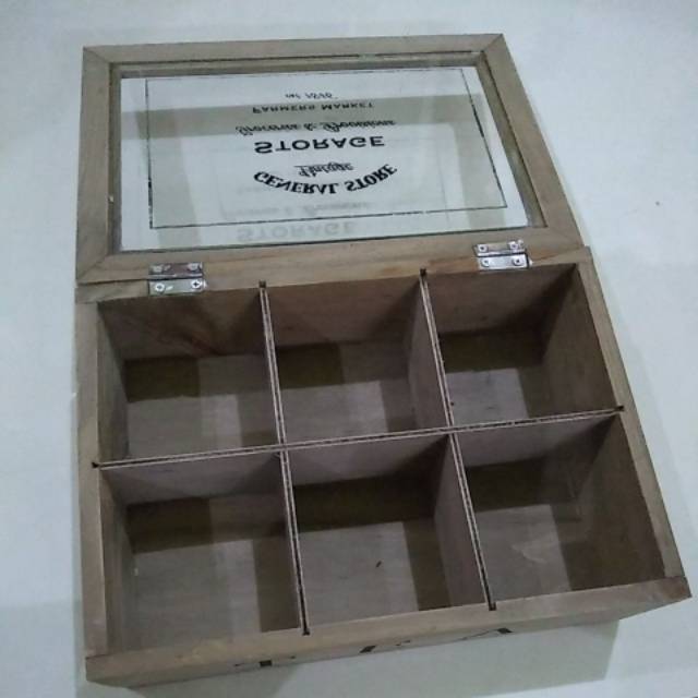 Teh dan kopi box tempat tea dan kopi berkarabiner