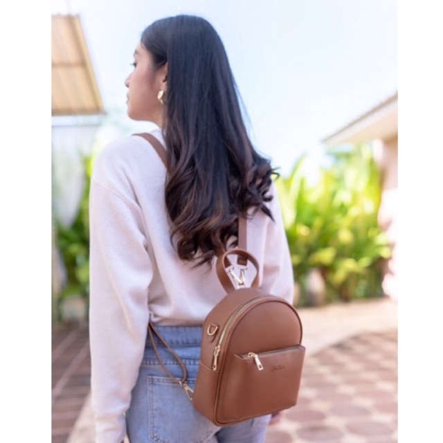 Ransel Flicka J 23 tas sekolah cilacap ransel mini sling bag backpack COD tas ransel wanita tas wani