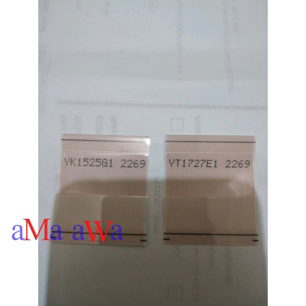 LVDS KABEL FLEKSIBEL T CON KE PANEL SAMSUNG UA 32D5000 - 32D5500 - 40D5000 - 40D5500 - 4 original