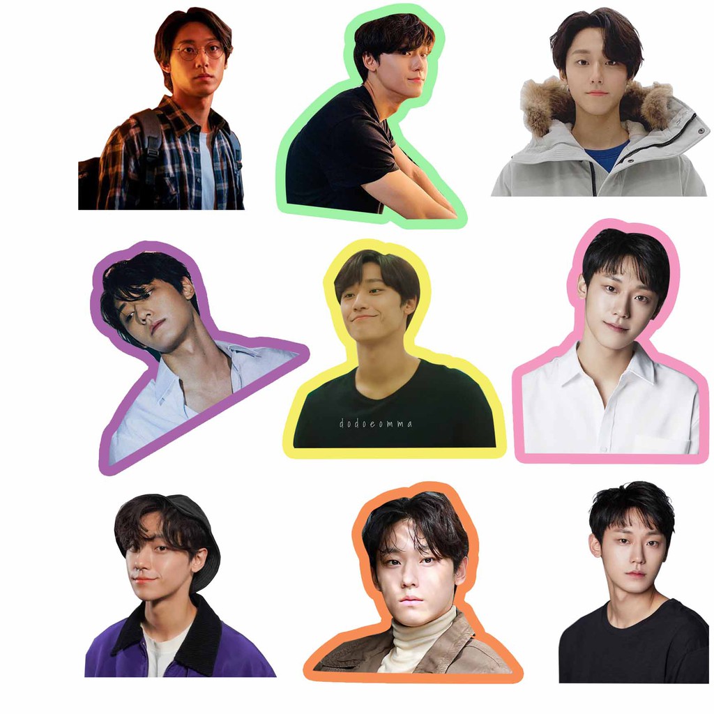 Stiker Lee Dohyun BISA CUSTOM Sticker Pack Kaos T Shirt Polaroid
