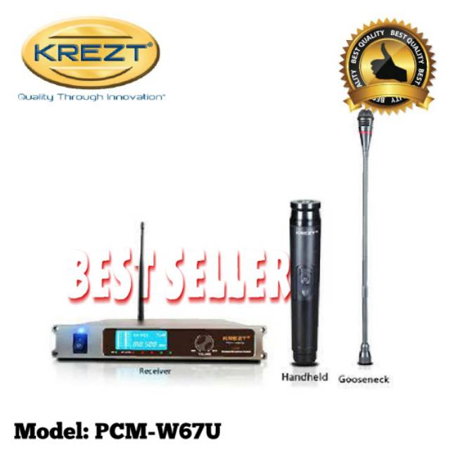 Mic KREZT Wireless PCM W67U Podium Original