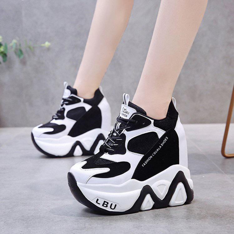 Sepatu Wedges Wanita Impor Korea#1688