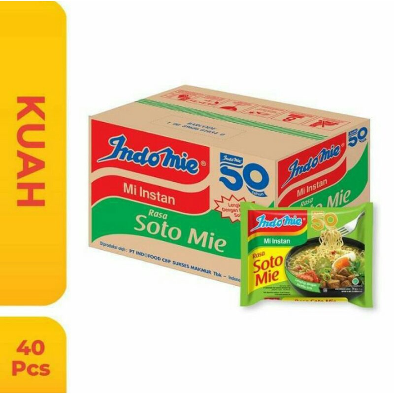 

INDOMIE MURAH KUAH SOTO 1 DUS