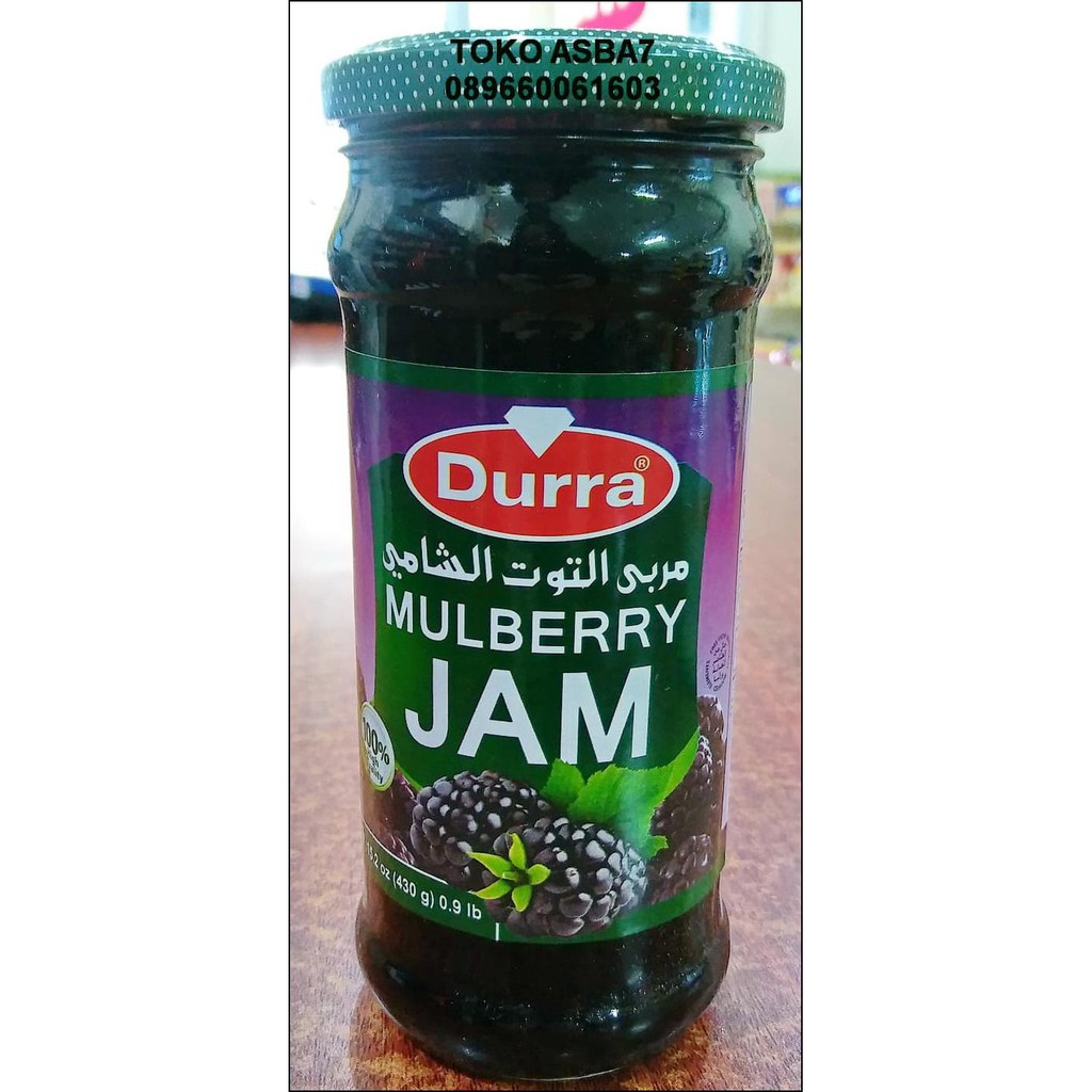 

DURRA MIX FIG JAM & MULBERRY JAM/SELAI BUAH TIN & BLUBERRY 450GR