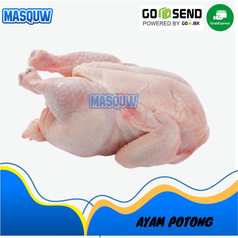 

DAGING PAHA DADA CEKER KEPALA SAYAP USUS AYAM POTONG FRESH KARKAS BROILER 500 GRAM MASQUW - 1 KG