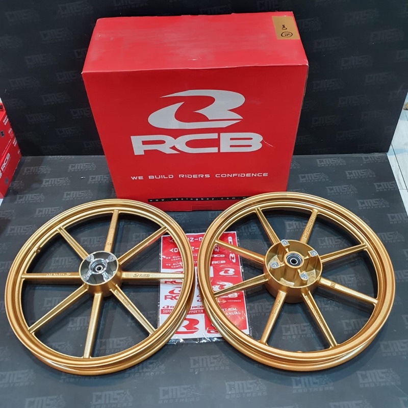 Velg Velek RCB Racing Boy SP811 Palang 8 Ring 17 Yamaha Jupiter Mx LC5S Gold