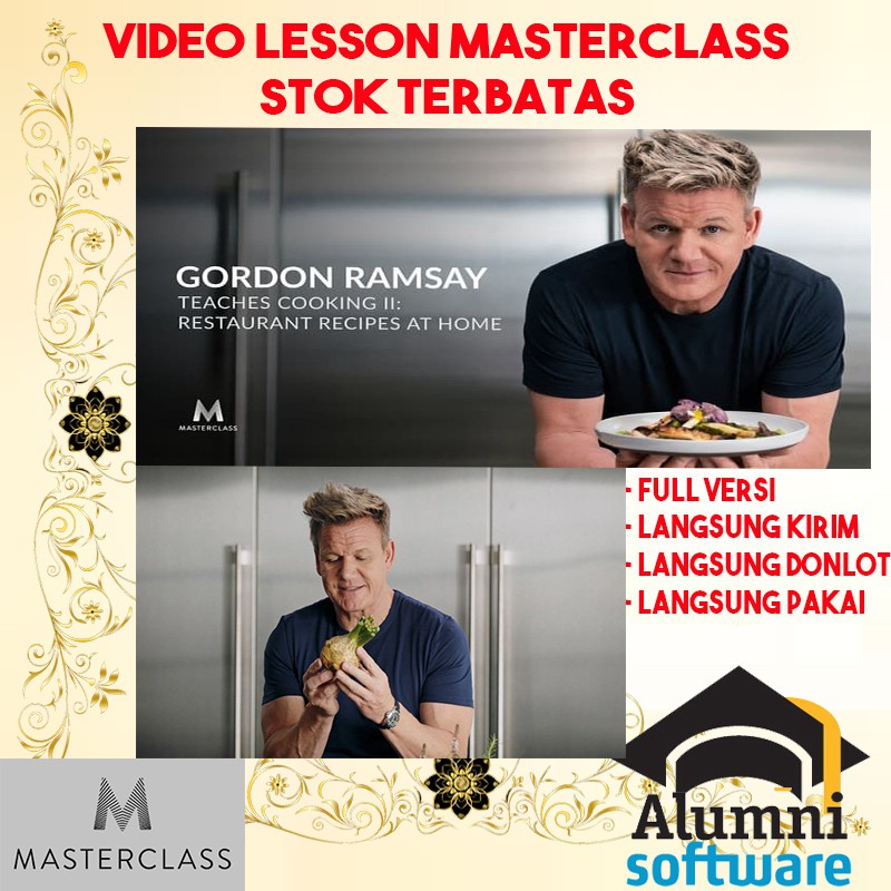 MasterClass Gordon Ramsay - Teaches Cooking LESSON LIMITED EDITION