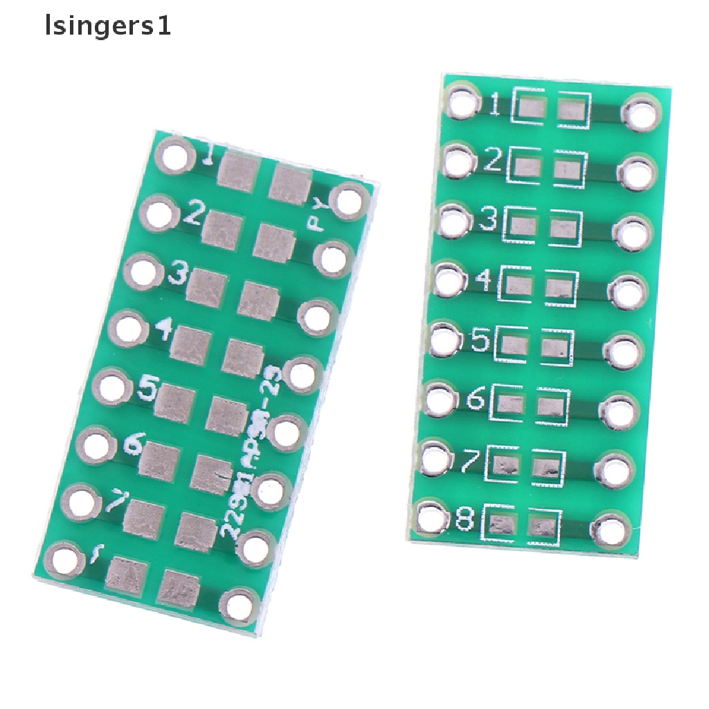 (lsingers1) 10pcs Papan PCB Konverter Komponen SMD / SMT 0805 0603 0402 Ke DIP