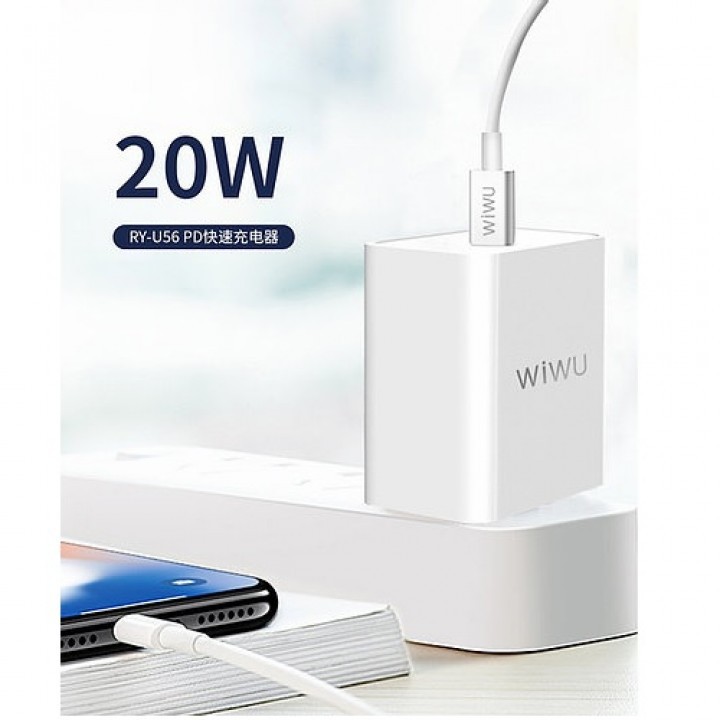 593 WIWU RY-U56 - Comet Series 20W - Charger Single Port Charger USB-C