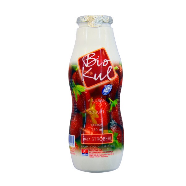 Jual Biokul Drink Yogurt Strawberry Ml Shopee Indonesia