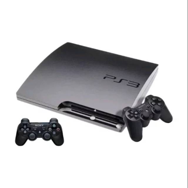 SONY PS3 SLIM 500GB CFW/paket lengkap.tinggal maen