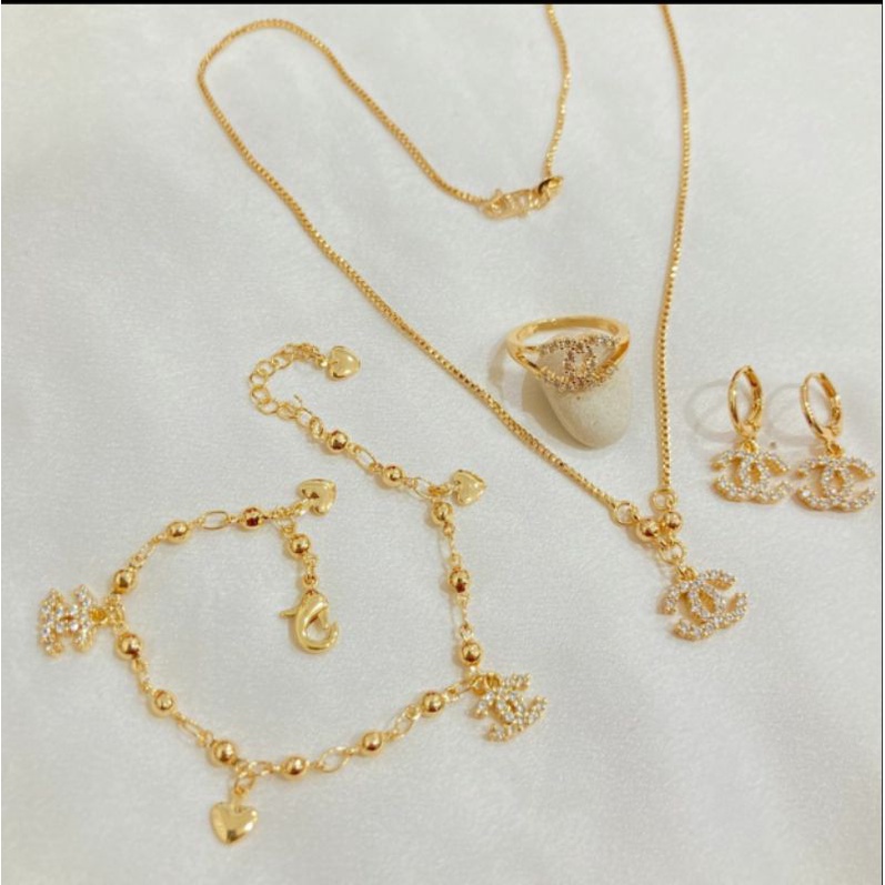 Set Perhiasan Xuping Fashion Cantik Dan Simple N08102201