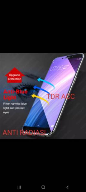 10D 99D SCREEN PROTECTOR ANTI RADIASI FULL LAYAR XIAOMI REDMI 6 FULL COVER