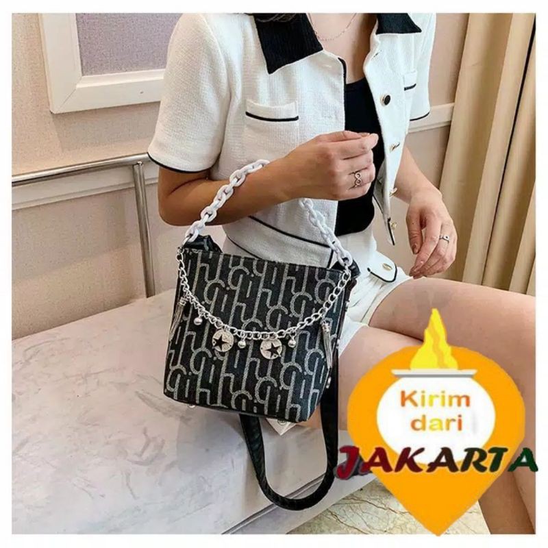 (2PC BISA IKG)GTBI9988705 New Arrival  !!!  Tas Selempang  Tas Wanita Import  Premium Terbaru