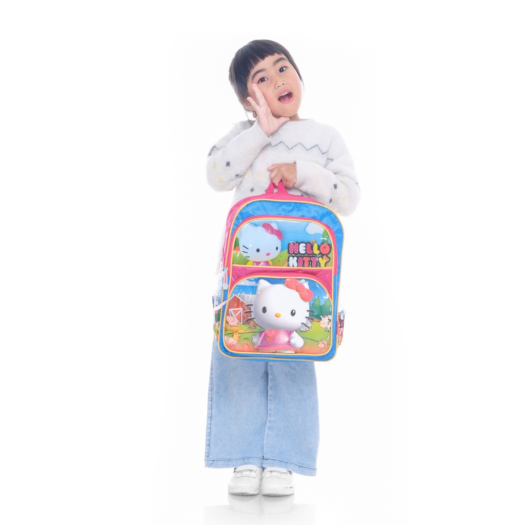 [KLIKTAS] Tas Ransel Anak Perempuan Gambar Frozen TK Paud Calypso 3708 - Tas sekolah / Backpack anak