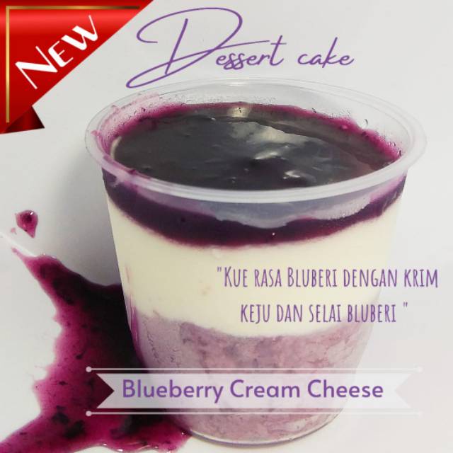 

Dessert cake Blueberry Cream Cheese