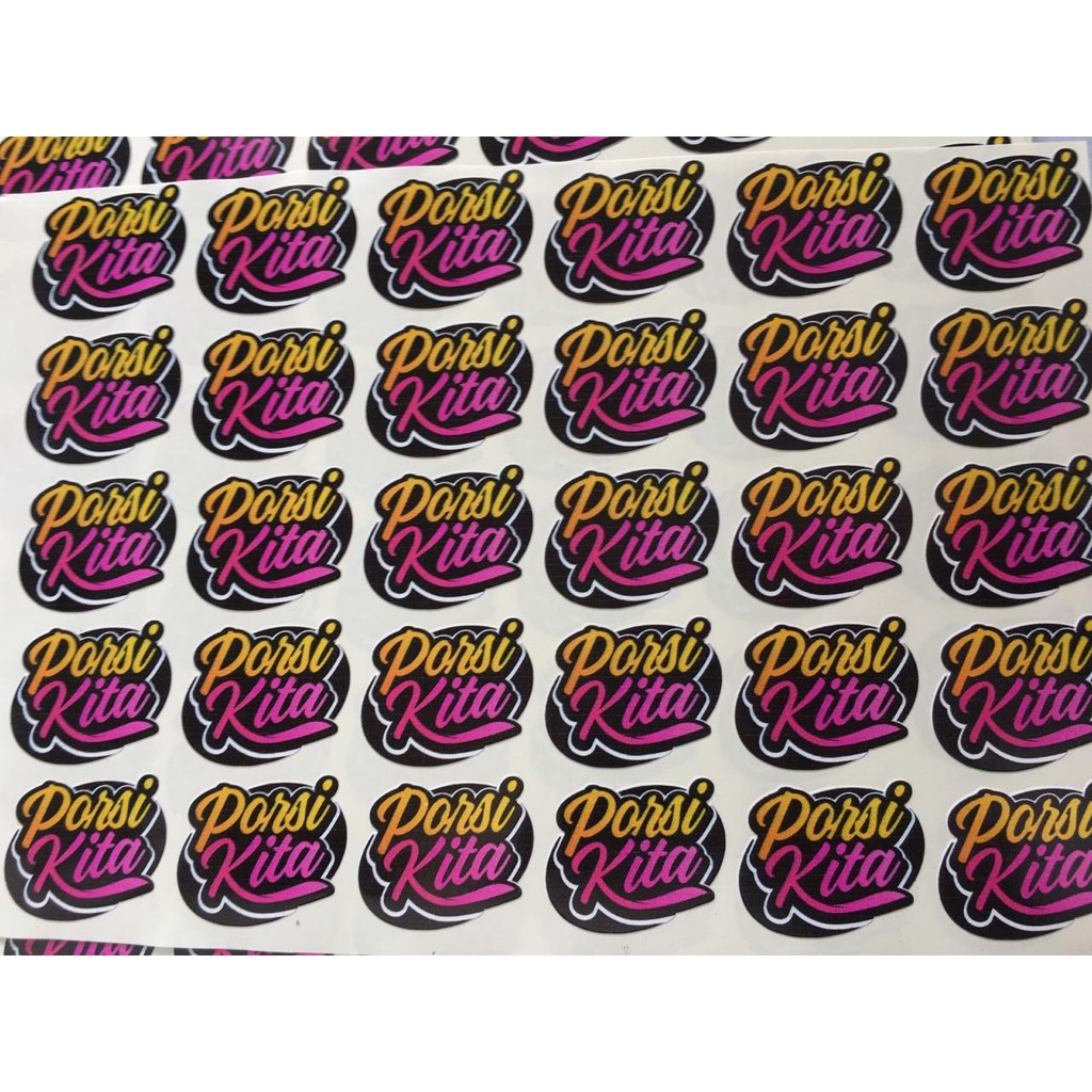 

Stiker Chromo, Sticker kromo, Sticker Makanan, Stiker Label Kemasan Stiker A3