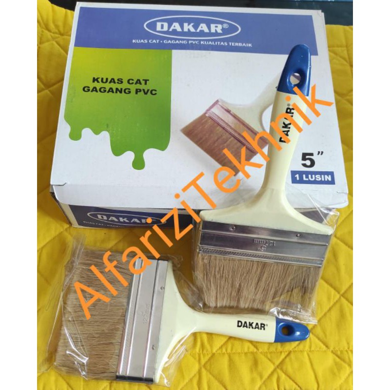 

kuas cat dakar 5" harga per lusin
