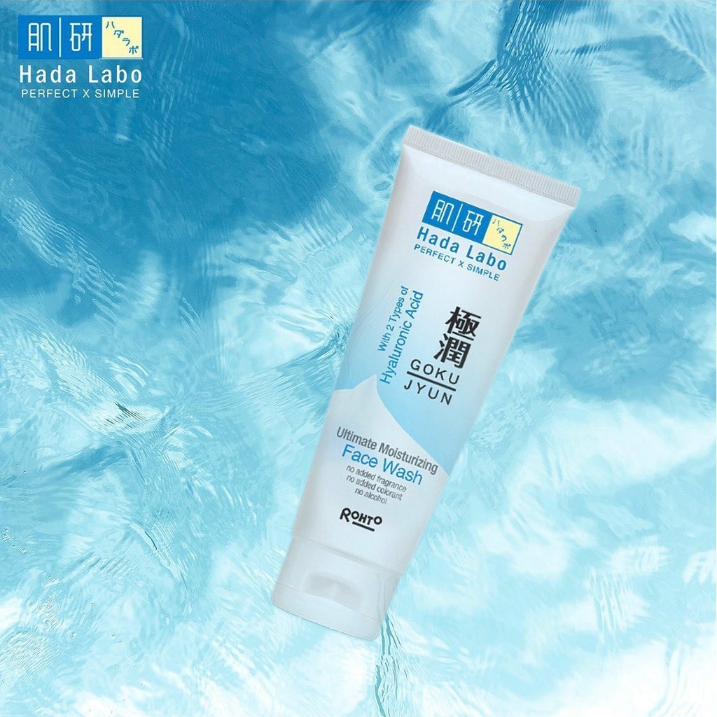 HADA LABO Gokujyun Ultimate Moisturizing Facial Wash 100